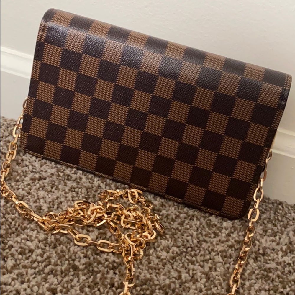 BRAND NEW: Daisy Rose LV Pattern Crossbody